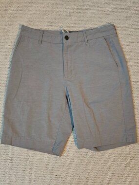 Faherty Men's All Day Shorts Gray 31 Chino Casual Lightweight Athleisure Stretch